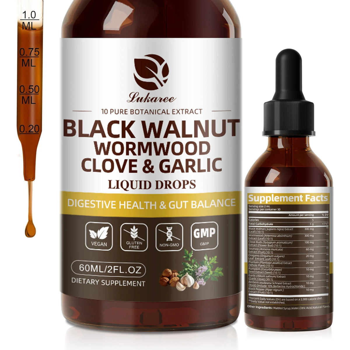 Vegan Bloat-Free Gut Reset Drops