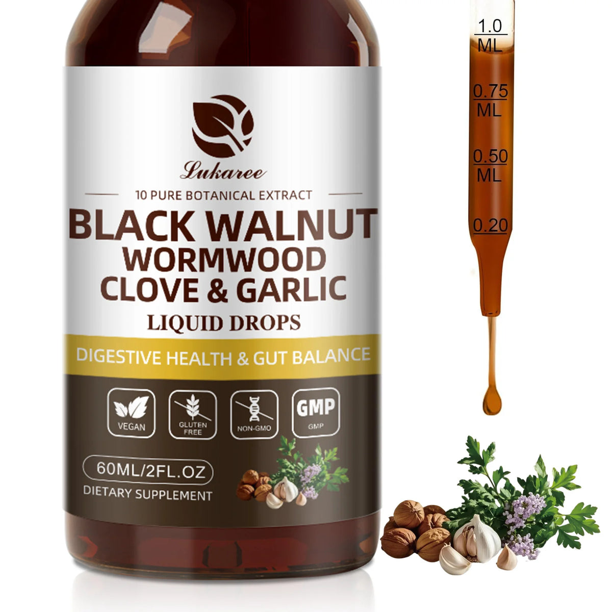 Vegan Bloat-Free Gut Reset Drops
