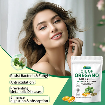 Oil Of Oregano Natural Oxidants For Anti Inflammation and Bloating