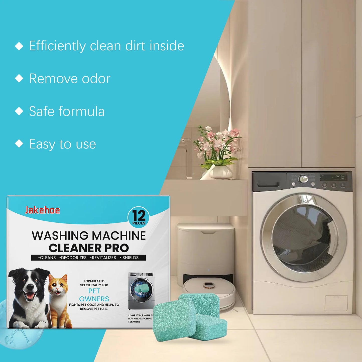 Pet Hair Dissolving Machine Cleaner