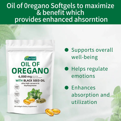 Oil Of Oregano Natural Oxidants For Anti Inflammation and Bloating