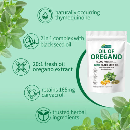Oil Of Oregano Natural Oxidants For Anti Inflammation and Bloating
