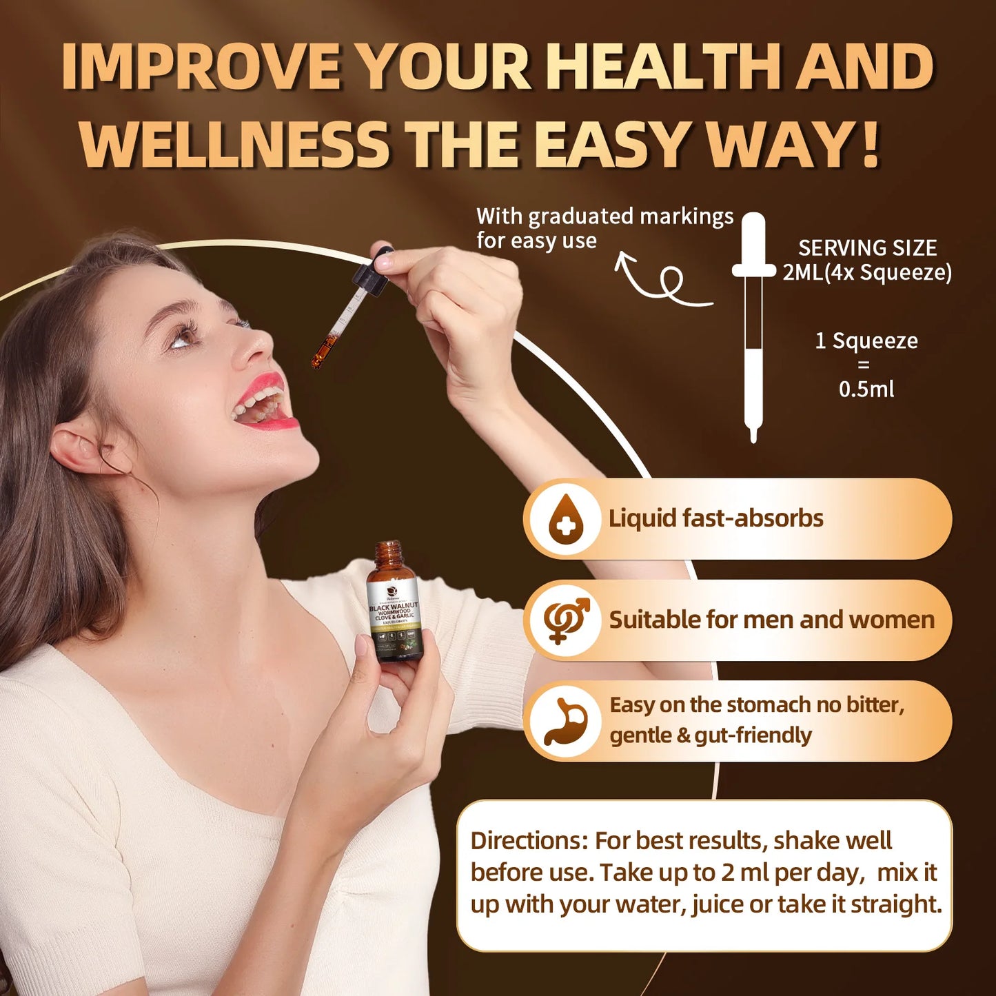 Vegan Bloat-Free Gut Reset Drops
