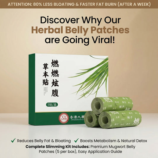 Japanese Herbal Hormone and Bloat Control Patches