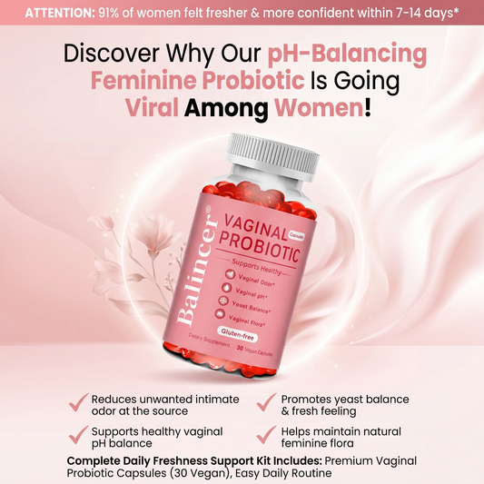 PH Balancing Supplement for Odor Control and Health